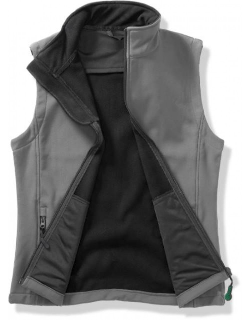 Vestă softshell cu 2 straturi pentru femei, imprimabilă